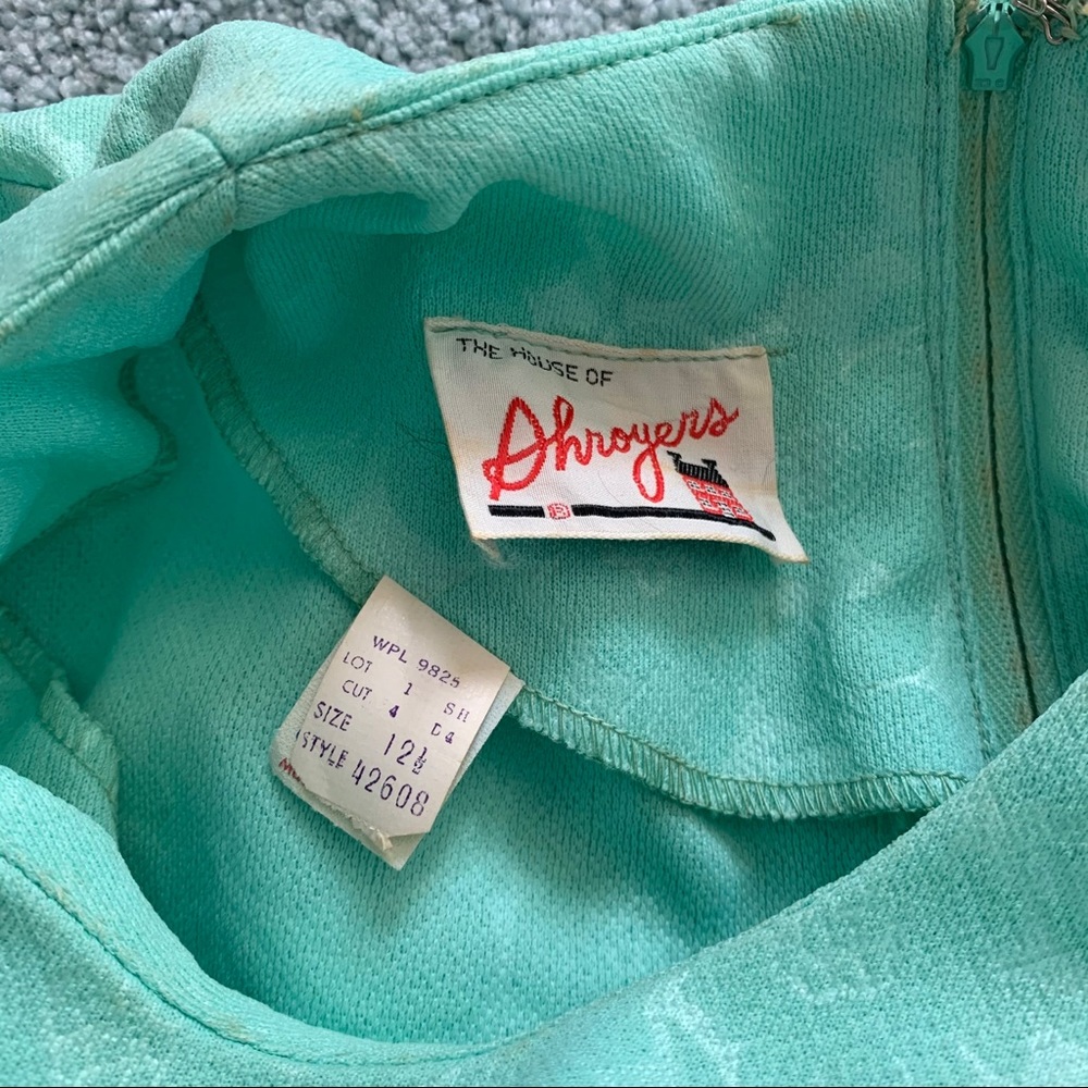 Vintage 60e génie dress - Picture 5 of 9
